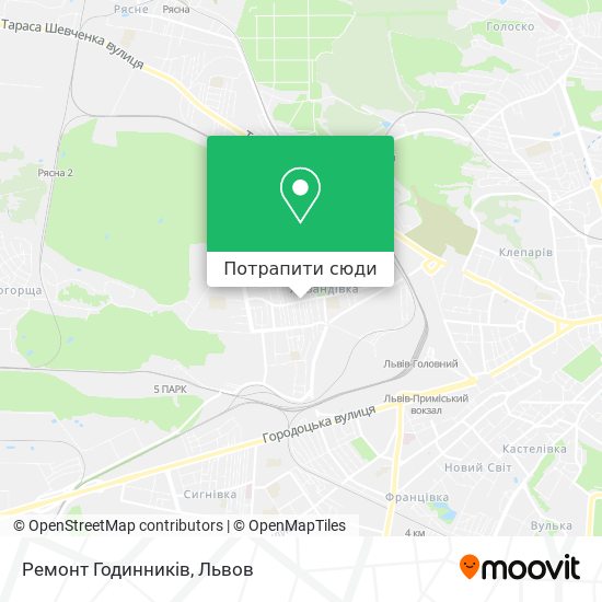 Карта Ремонт Годинників
