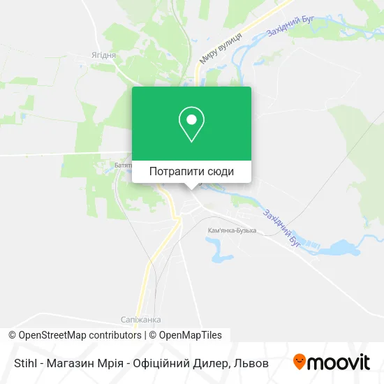 Карта Stihl - Магазин Мрія - Офіційний Дилер