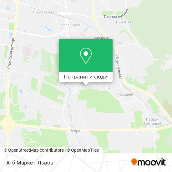 Карта Атб-Маркет
