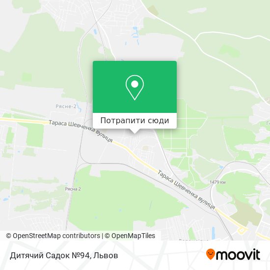 Карта Дитячий Садок №94