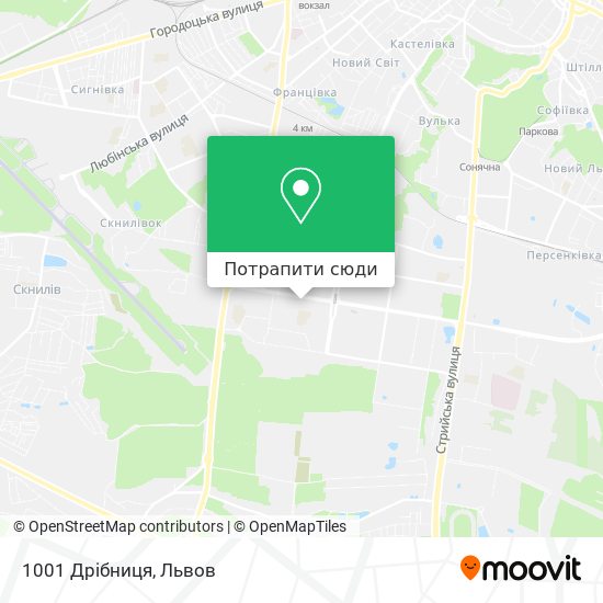 Карта 1001 Дрібниця