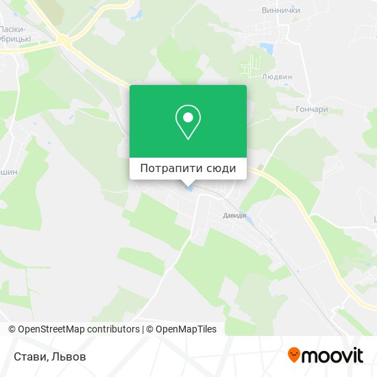 Карта Стави