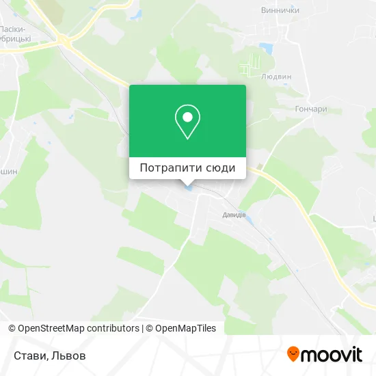 Карта Стави