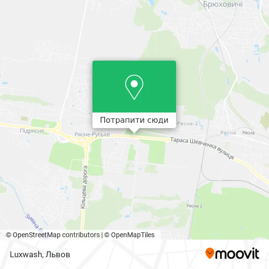 Карта Luxwash