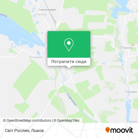Карта Світ Рослин