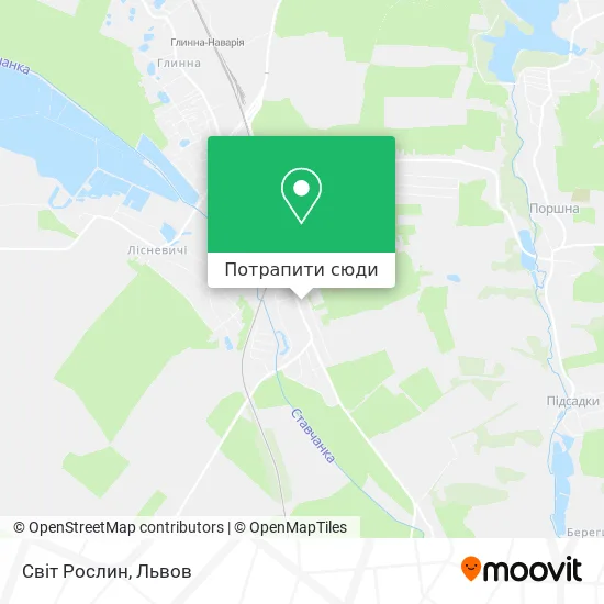Карта Світ Рослин