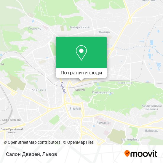 Карта Салон Дверей