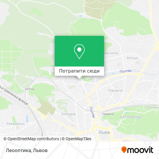 Карта Леооптика