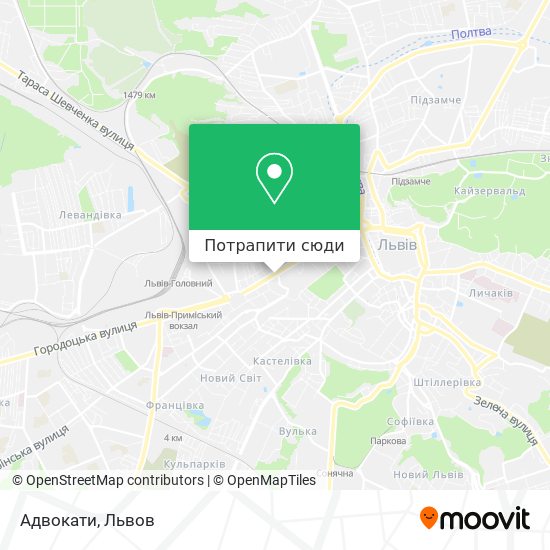Карта Адвокати