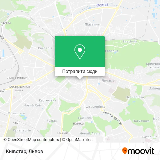 Карта Київстар