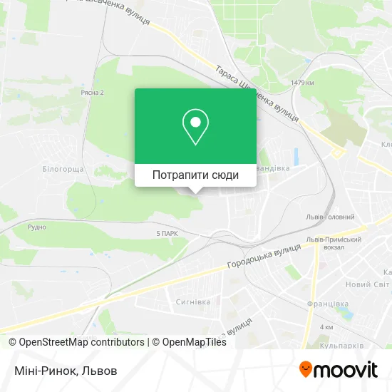 Карта Міні-Ринок