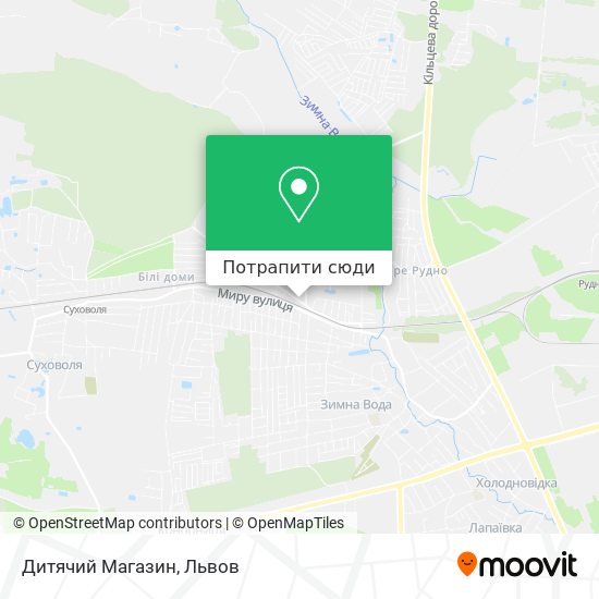 Карта Дитячий Магазин