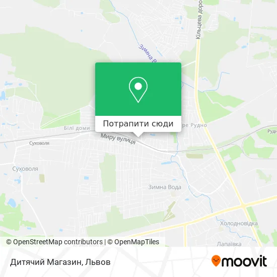 Карта Дитячий Магазин