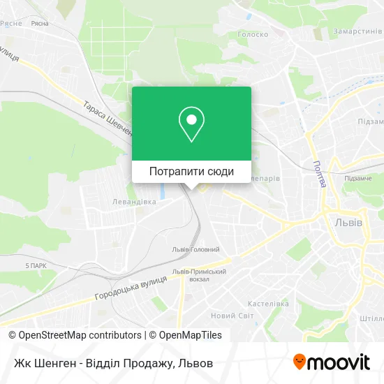 Карта Жк Шенген - Відділ Продажу