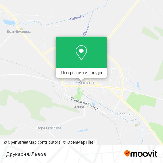 Карта Друкарня