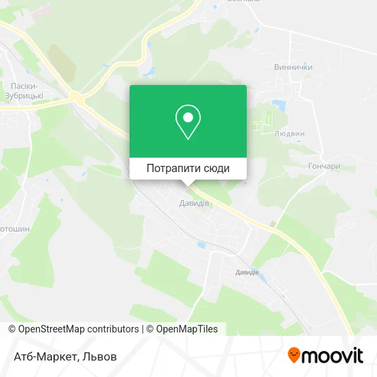 Карта Атб-Маркет