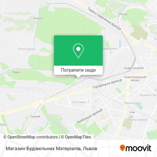 Карта Магазин Будівельних Матеріалів