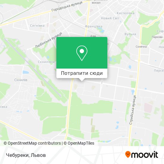 Карта Чебуреки