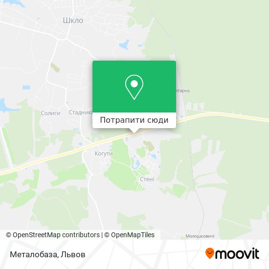 Карта Металобаза