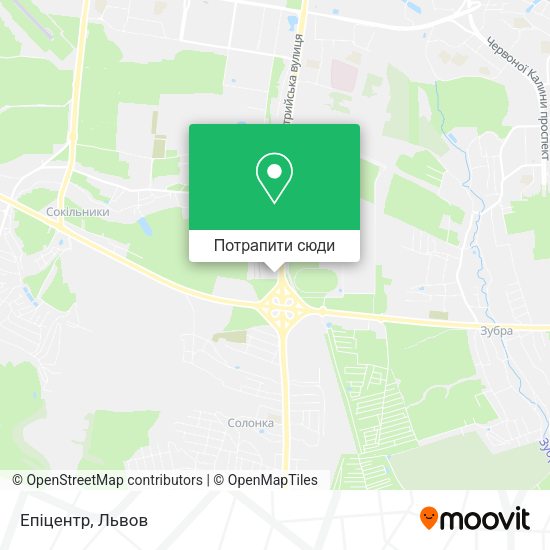 Карта Епіцентр