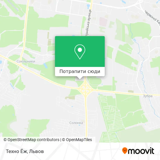Карта Техно Ёж