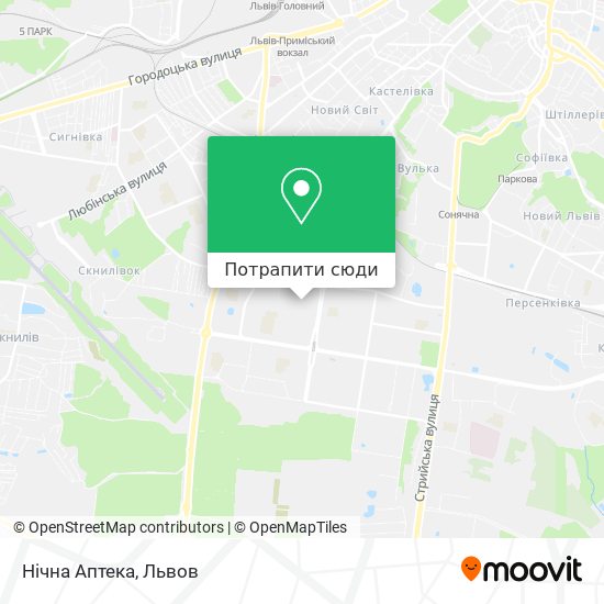Карта Нічна Аптека