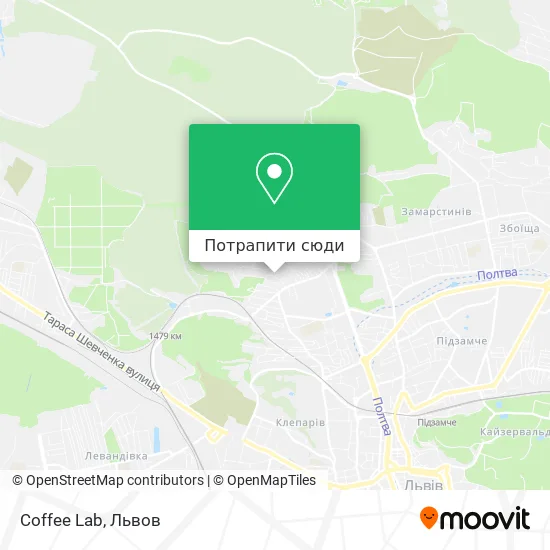 Карта Coffee Lab