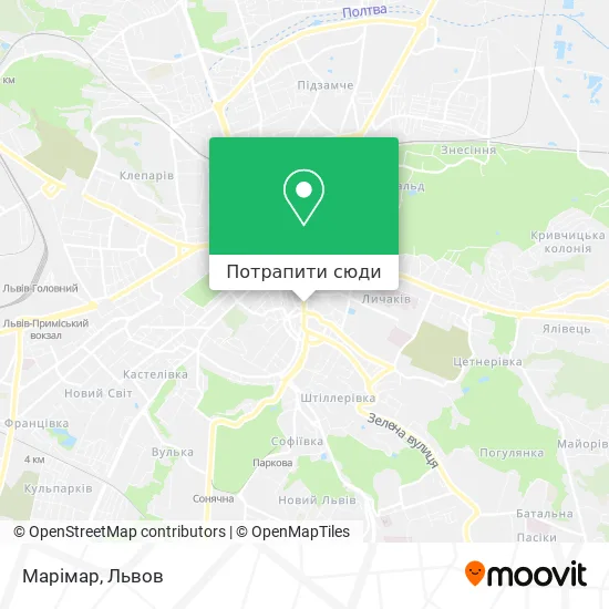 Карта Марімар