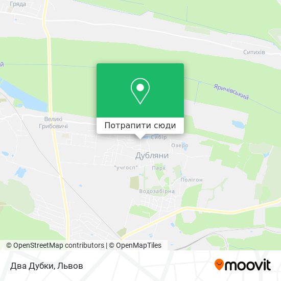 Карта Два Дубки