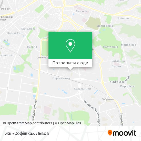 Карта Жк «Софіївка»