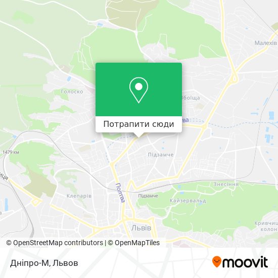 Карта Дніпро-М