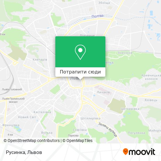 Карта Русинка