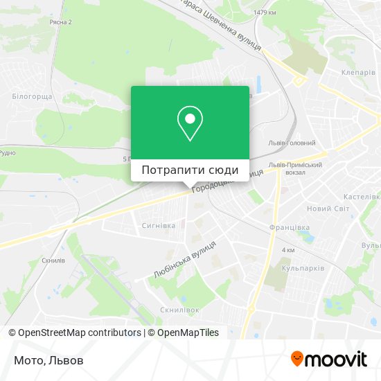 Карта Мото