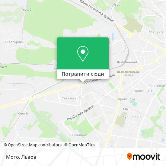 Карта Мото
