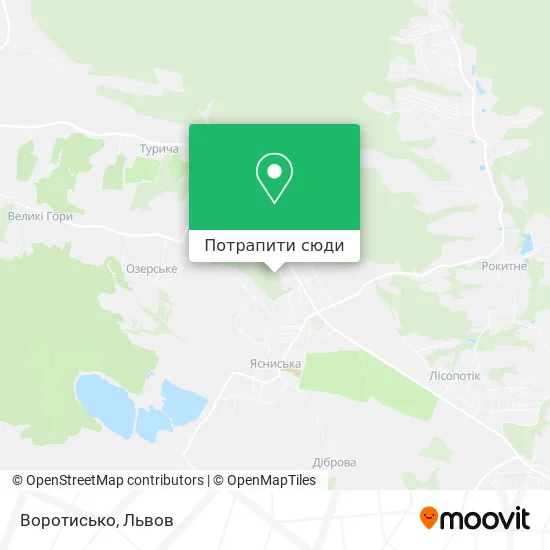 Карта Воротисько