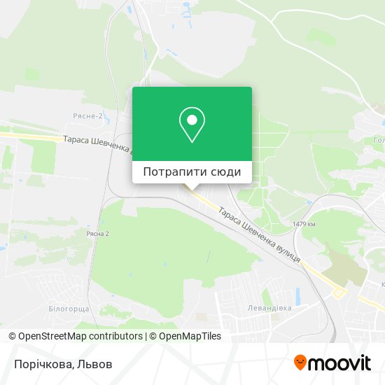Карта Порічкова