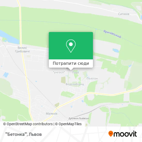 Карта ""Бетонка""