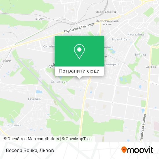 Карта Весела Бочка