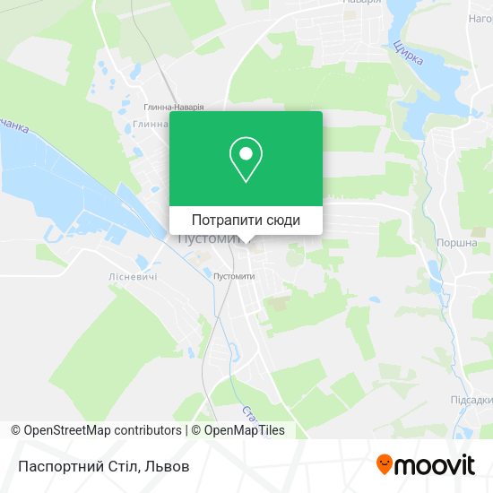 Карта Паспортний Стіл