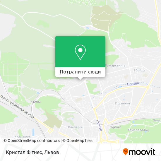 Карта Кристал Фітнес