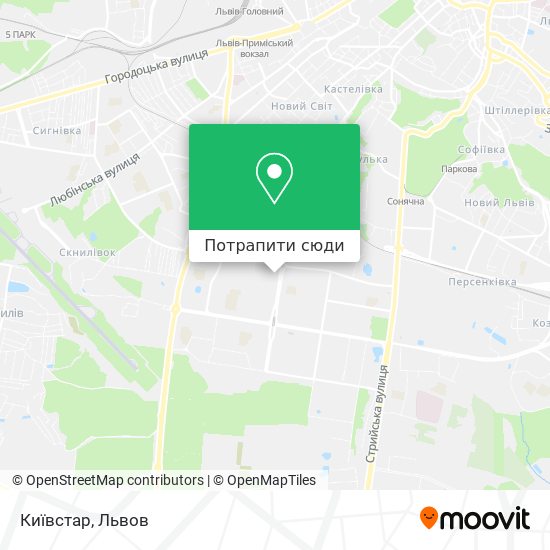 Карта Київстар
