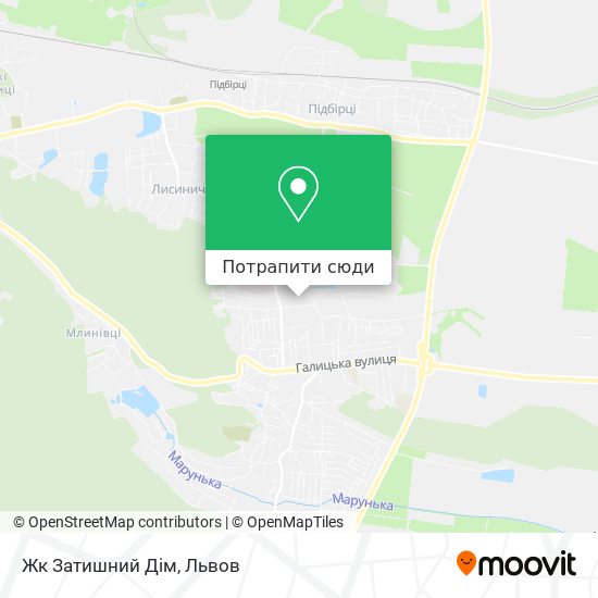 Карта Жк Затишний Дім