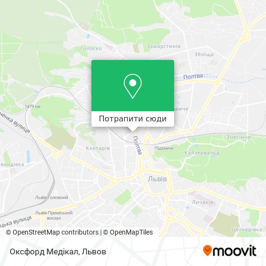 Карта Оксфорд Медікал