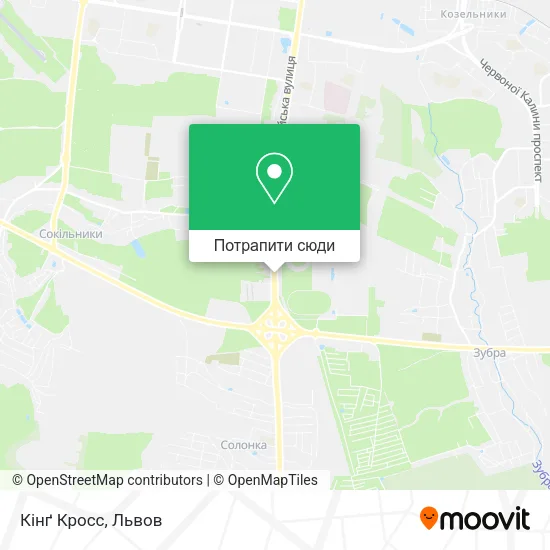 Карта Кінґ Кросс