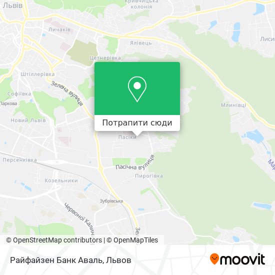 Карта Райфайзен Банк Аваль