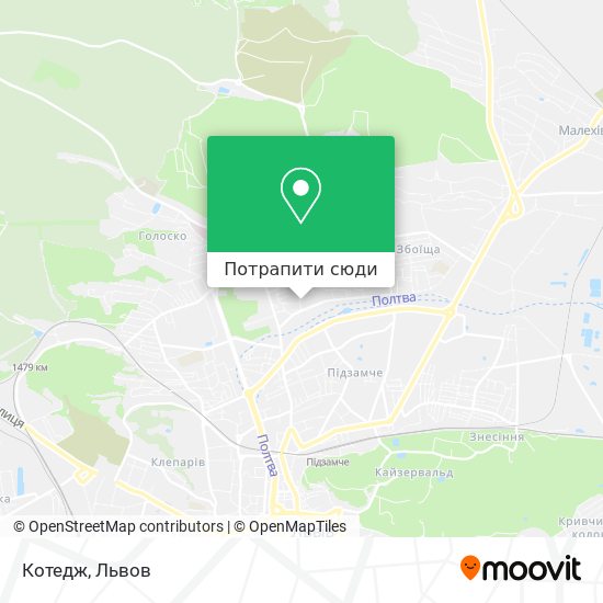 Карта Котедж