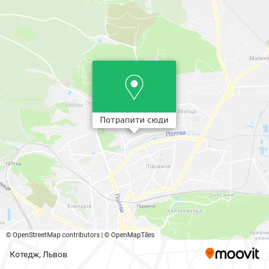 Карта Котедж
