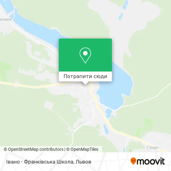 Карта Івано - Франківська Школа
