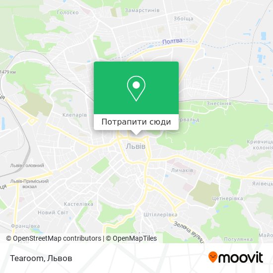 Карта Tearoom