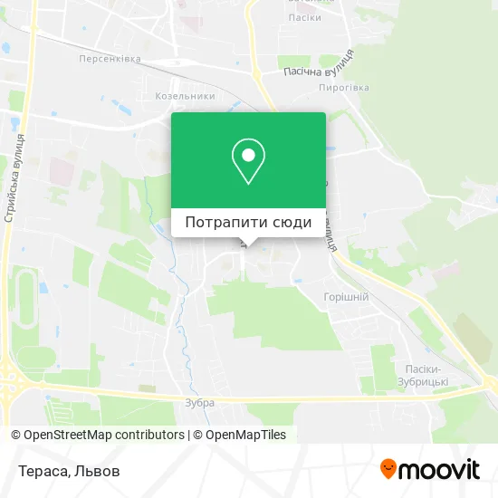 Карта Тераса
